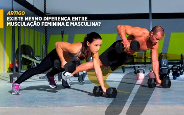 Existe mesmo diferença entre musculação feminina e masculina