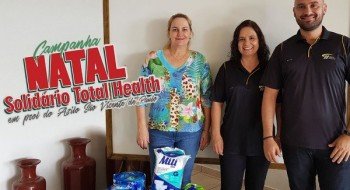 Doação de fraldas geriátricas para o Lar Acolhedor São Vicente de Paulo